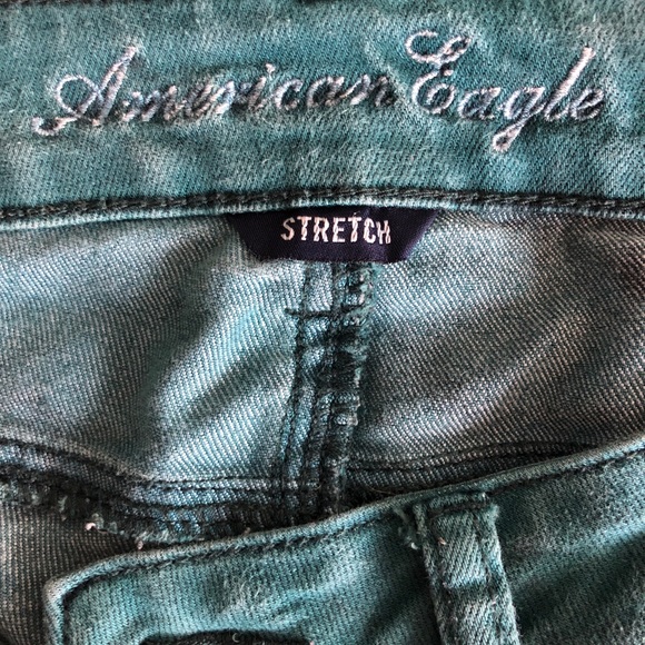 American Eagle tie dye jeggings - Picture 6 of 8